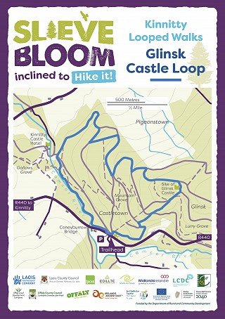 Kinnitty forest glinsk castle map