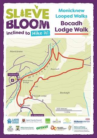 Bocadh Lodge Walk map